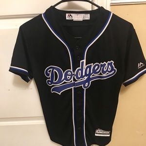 Boys Dodgers Majestic Jersey